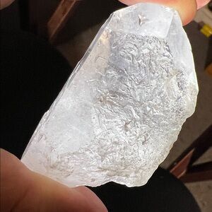 Clear Quartz Crystal Point - Natural Raw Specimen
